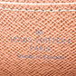 LOUIS VUITTON Coin case M60067 Monogram canvas Brown Coin case Monogram Zip around purse unisex(Unisex) Used Authentic