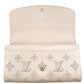 LOUIS VUITTON Long Wallet Purse M60144 Monogram Mahina Galle Long Wallet Purse Monogram Portefeuille Iris Women Used Authentic