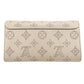 LOUIS VUITTON Long Wallet Purse M60144 Monogram Mahina Galle Long Wallet Purse Monogram Portefeuille Iris Women Used Authentic