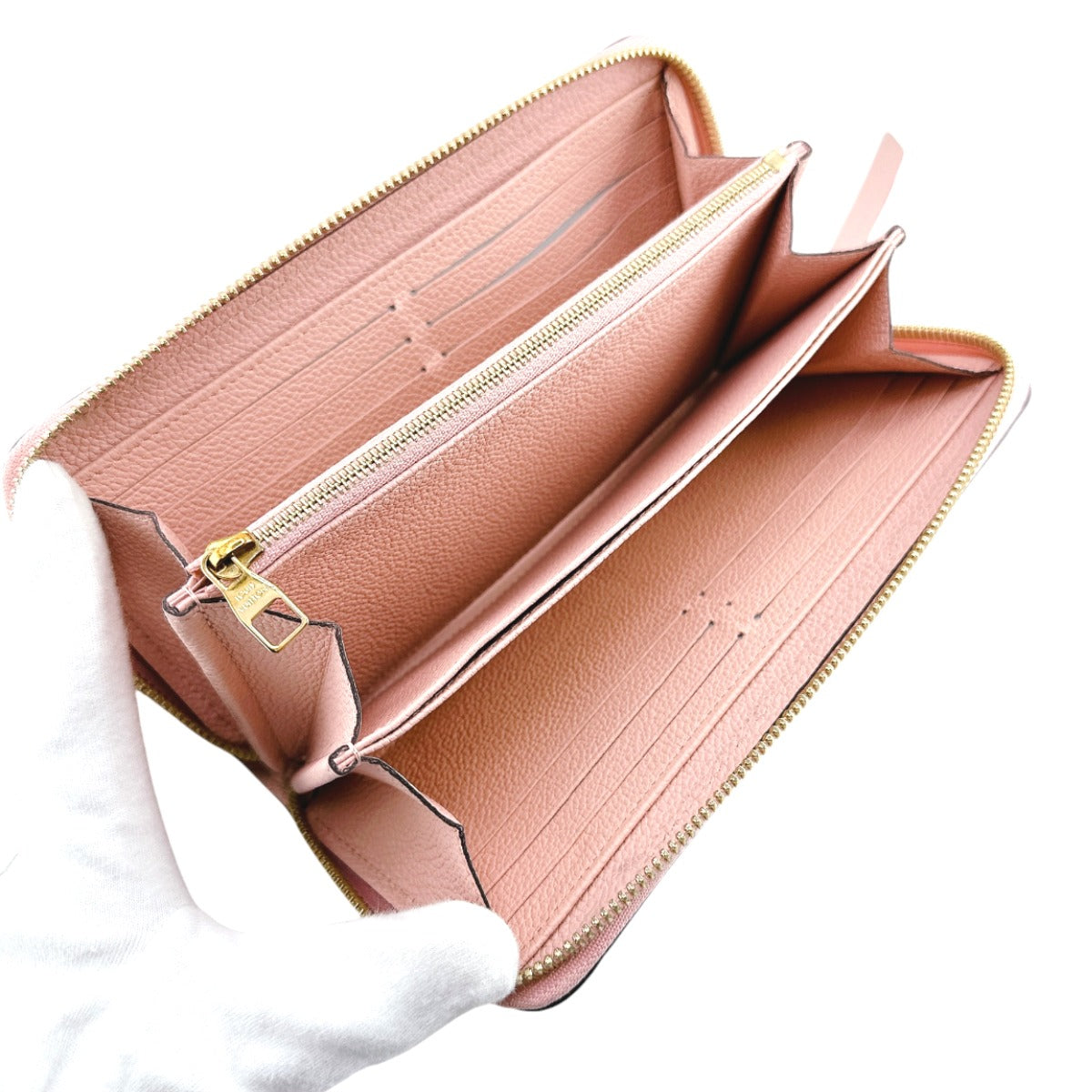 LOUIS VUITTON Long Wallet Purse M64090 Monogram Ann Platt Rose poodle Zip Around Ann Platt Zippy wallet Women Used Authentic