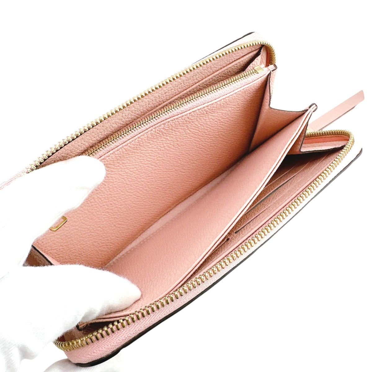 LOUIS VUITTON Long Wallet Purse M64090 Monogram Ann Platt Rose poodle Zip Around Ann Platt Zippy wallet Women Used Authentic