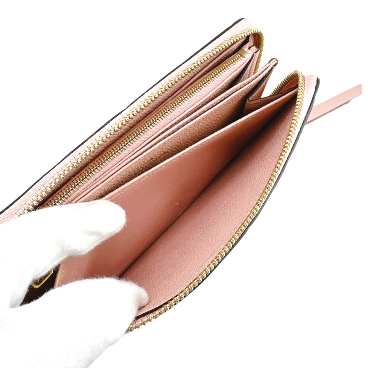 LOUIS VUITTON Long Wallet Purse M64090 Monogram Ann Platt Rose poodle Zip Around Ann Platt Zippy wallet Women Used Authentic