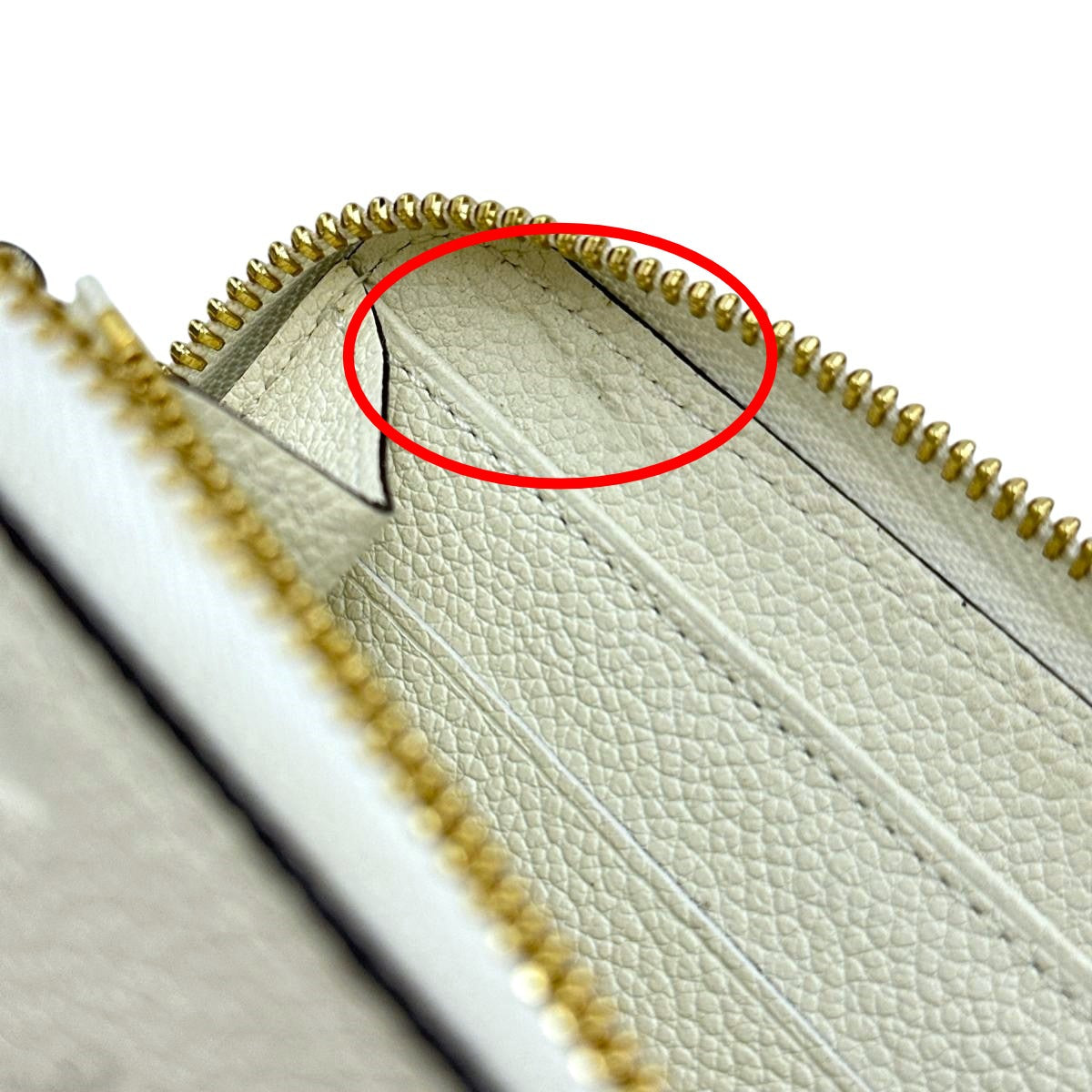 LOUIS VUITTON Long Wallet Purse M93437 Monogram Ann Platt Neige Zip Around Monogram Portefeuille Scullet Ron unisex(Unisex) Used Authentic