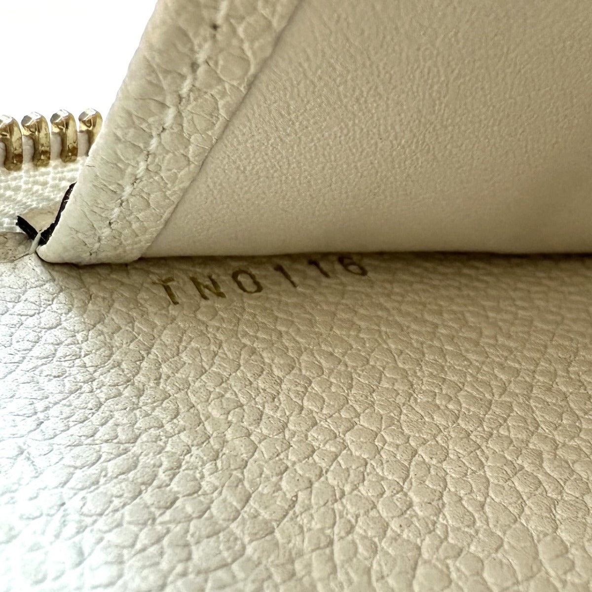 LOUIS VUITTON Long Wallet Purse M93437 Monogram Ann Platt Neige Zip Around Monogram Portefeuille Scullet Ron unisex(Unisex) Used Authentic