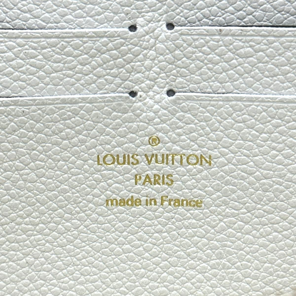 LOUIS VUITTON Long Wallet Purse M93437 Monogram Ann Platt Neige Zip Around Monogram Portefeuille Scullet Ron unisex(Unisex) Used Authentic