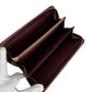 LOUIS VUITTON Long Wallet Purse M61379 Monogram Vernis Magenta Zip Around Monogram Zippy wallet Women Used Authentic