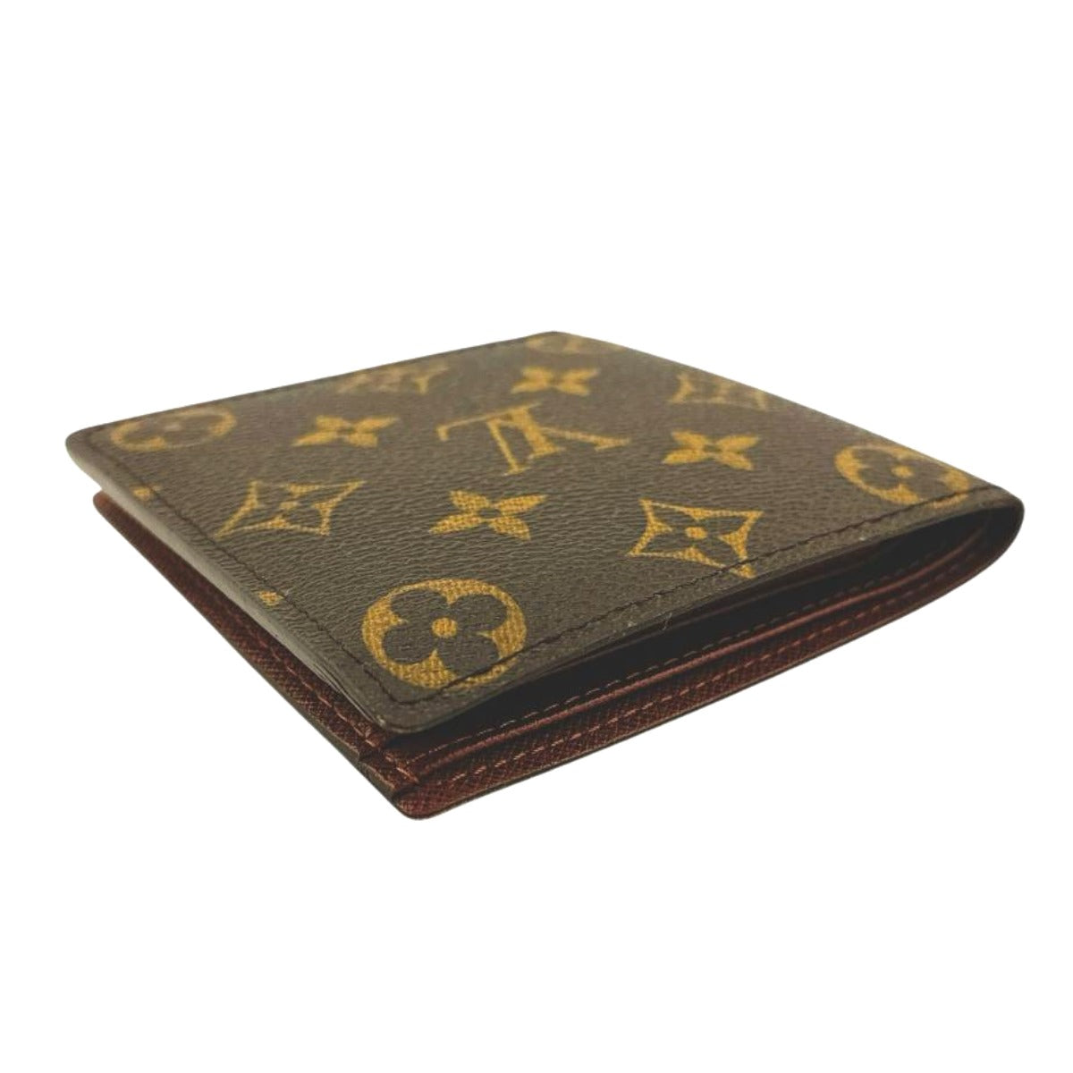 LOUIS VUITTON Bifold Wallet M61675 Monogram canvas Brown Bifold Wallet Monogram Includes Marco Coin Pocket unisex(Unisex) Used Authentic