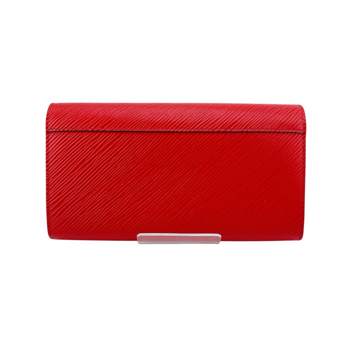LOUIS VUITTON Long Wallet Purse M61179 Epi Leather Coklico Long Wallet Purse Epi Portefeuille twist Women Used Authentic