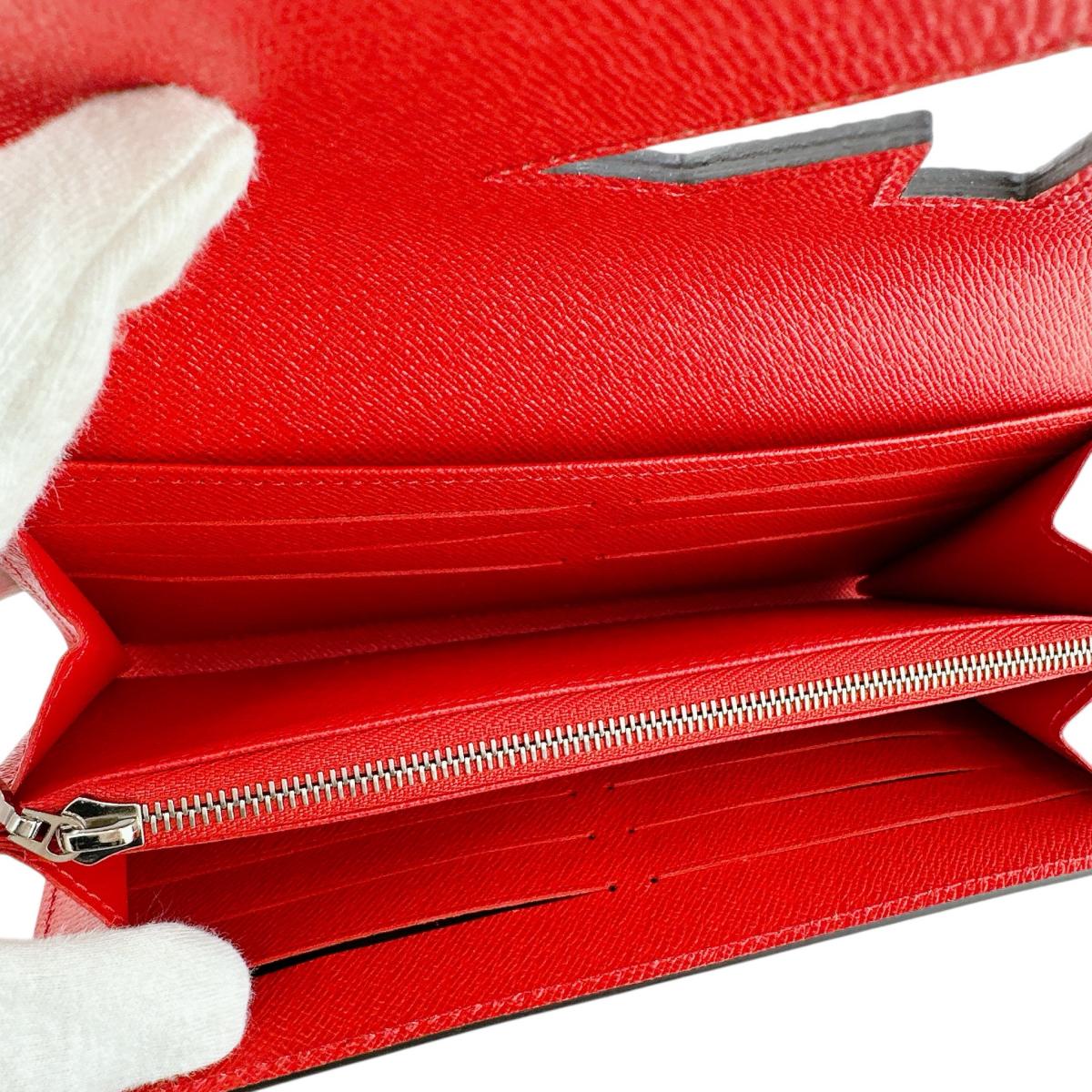 LOUIS VUITTON Long Wallet Purse M61179 Epi Leather Coklico Long Wallet Purse Epi Portefeuille twist Women Used Authentic