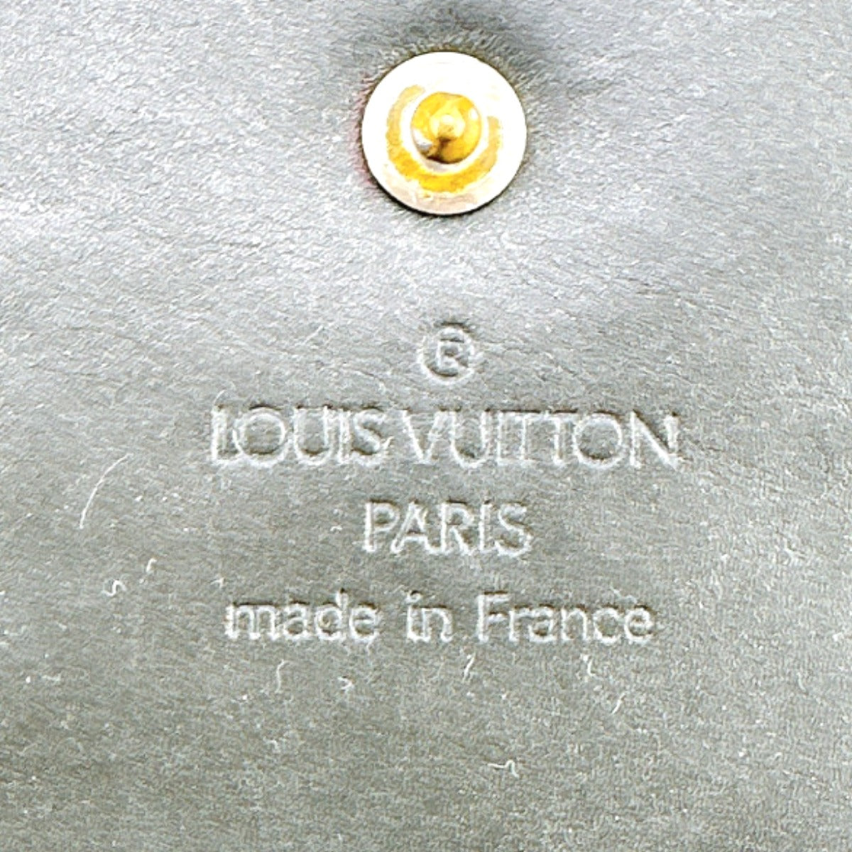 LOUIS VUITTON Tri-fold wallet M65102 Monogram mat Noir Tri-fold wallet Monogram Porfeuil unisex(Unisex) Used Authentic