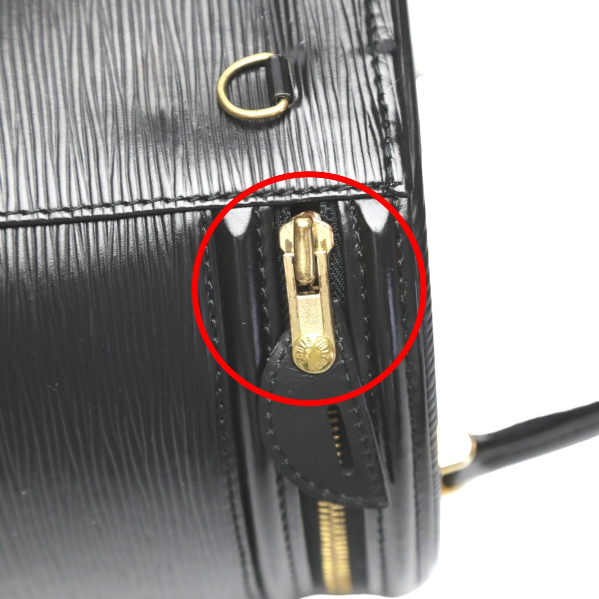 LOUIS VUITTON Handbag M48032 Epi Leather black Handbag Epi Cannes Women Used Authentic
