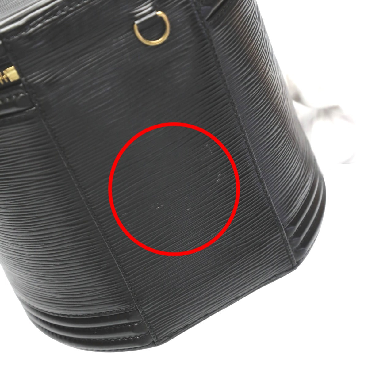 LOUIS VUITTON Handbag M48032 Epi Leather black Handbag Epi Cannes Women Used Authentic