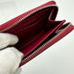LOUIS VUITTON Coin case M60383 Epi Leather Red Coin case Epi Zip around purse Women Used Authentic
