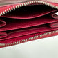 LOUIS VUITTON Coin case M60383 Epi Leather Red Coin case Epi Zip around purse Women Used Authentic