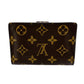 LOUIS VUITTON Bifold Wallet M69433 Monogram canvas Fuchsia Bifold Wallet Monogram Portefeuille Juliet Women Used Authentic