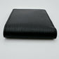 LOUIS VUITTON Bifold Wallet M60662 Epi Leather black Bifold Wallet Epi Portefeuille mens Used Authentic
