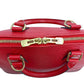 LOUIS VUITTON Handbag M52147  Epi Leather Castarian red Handbag Epi Alma Women Used Authentic