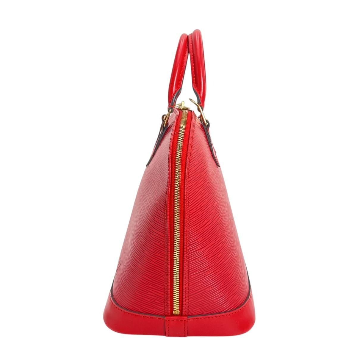 LOUIS VUITTON Handbag M52147  Epi Leather Castarian red Handbag Epi Alma Women Used Authentic