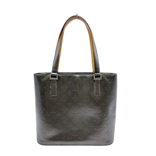 LOUIS VUITTON Handbag M55112 Monogram mat Noir Handbag Monogram mat Stockton unisex(Unisex) Used Authentic