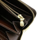 LOUIS VUITTON Long Wallet Purse N41661 Damier canvas Brown Long Wallet Purse Damier Zippy wallet unisex(Unisex) Used Authentic