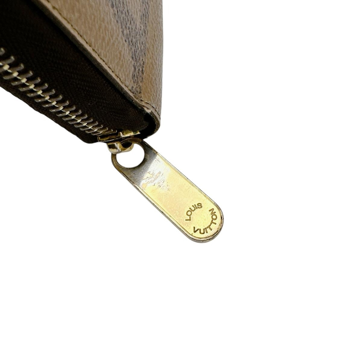 LOUIS VUITTON Long Wallet Purse M69353 Monogram canvas Brown Long Wallet Purse Monogram Zippy wallet unisex(Unisex) Used Authentic