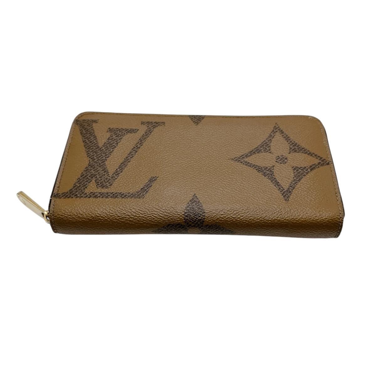 LOUIS VUITTON Long Wallet Purse M69353 Monogram canvas Brown Long Wallet Purse Monogram Zippy wallet unisex(Unisex) Used Authentic