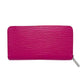 LOUIS VUITTON Long Wallet Purse M82050 Epi Leather pink Long Wallet Purse Epi Leather Zippy wallet Women Used Authentic