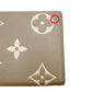 LOUIS VUITTON Long Wallet Purse M81049 Monogram Ann Platt beige Flap-type long wallet Monogram Ann Platt Portefeuille Sara Women Used Authentic