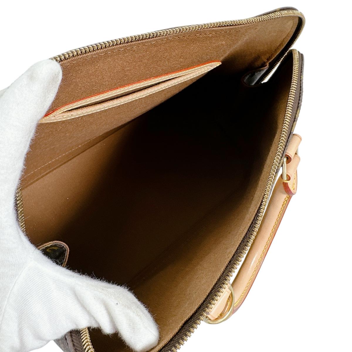 LOUIS VUITTON Handbag M51130 Monogram canvas Brown Monogram Alma