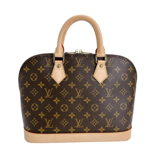LOUIS VUITTON Handbag M51130 Monogram canvas Brown Monogram Alma