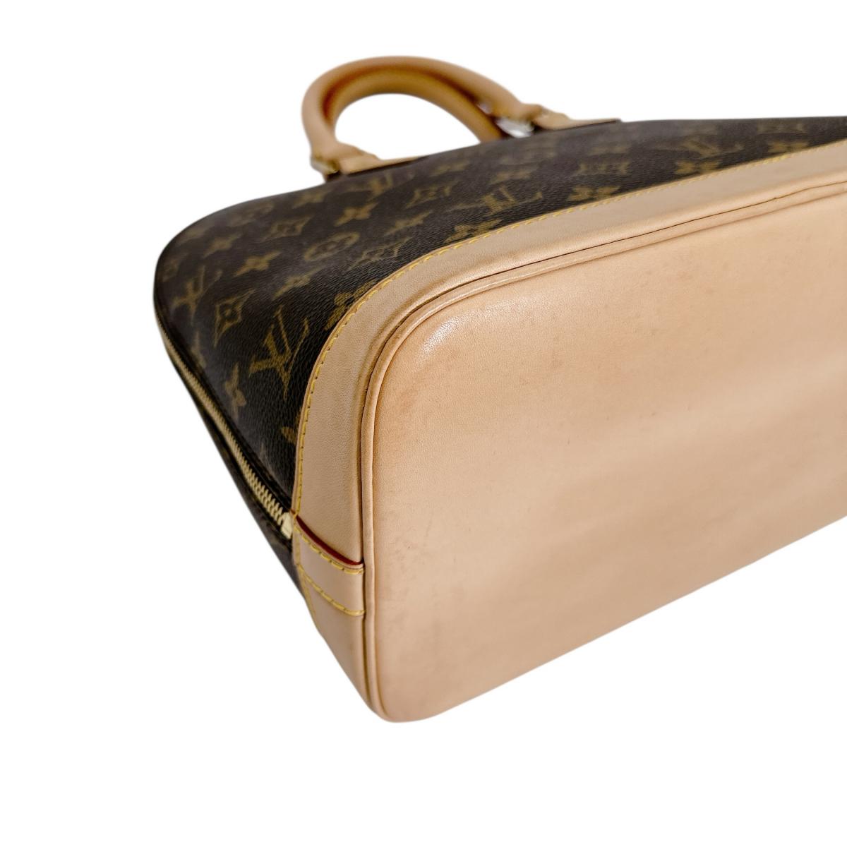LOUIS VUITTON Handbag M51130 Monogram canvas Brown Monogram Alma