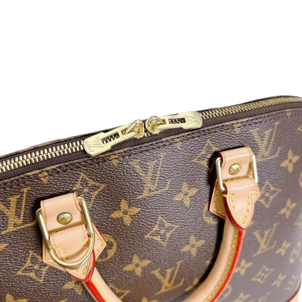 LOUIS VUITTON Handbag M51130 Monogram canvas Brown Monogram Alma