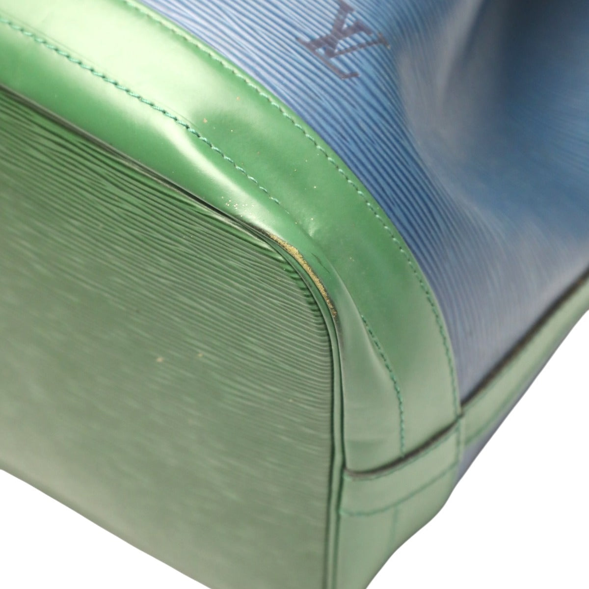 LOUIS VUITTON Shoulder Bag M44044 Epi Leather Blue x green Epi Noe
