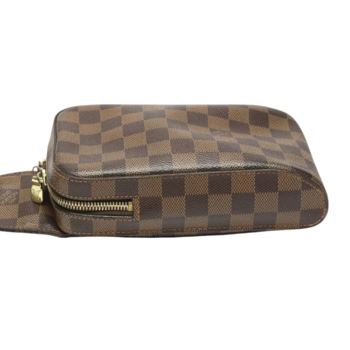 LOUIS VUITTON Sling bag N51994 Damier canvas Ebene Waist pouch Damier Geronimos unisex(Unisex) Used Authentic