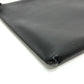 PRADA Clutch bag 2NG001 Safiano leather black logo rabbit mens Used Authentic