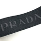 PRADA Pouch 2NE053 canvas Orange x blue Triangle logo Clutch bag mens Used Authentic