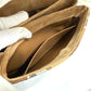 PRADA Shoulder Bag 1BD009 suede Brown logo