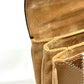 PRADA Shoulder Bag 1BD009 suede Brown logo