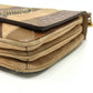 PRADA Shoulder Bag 1BD009 suede Brown logo