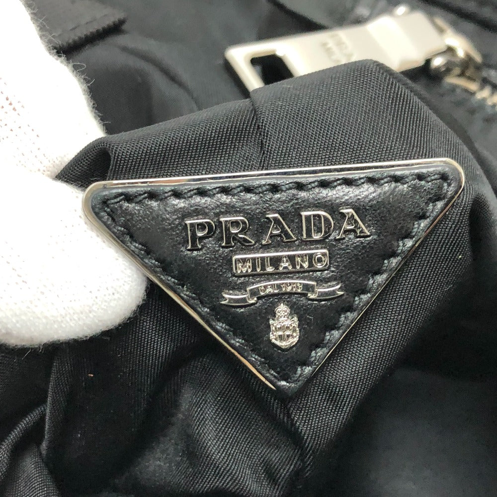 PRADA Handbag B1959 Nylon khaki Camouflage camouflage Women Used Authentic
