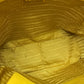 PRADA Handbag BL0864 leather yellow By color Saffiano Bernice Women Used Authentic