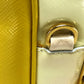 PRADA Handbag BL0864 leather yellow By color Saffiano Bernice Women Used Authentic