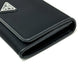 PRADA Folded wallet 1MH132 Nylon black Triangle logo plate