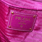PRADA Tote Bag BR4634 Nylon / leather pink Gojaguard