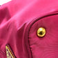 PRADA Tote Bag BR4634 Nylon / leather pink Gojaguard