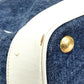 PRADA Handbag BN2441 Cotton denim / leather blue logo Women Used Authentic