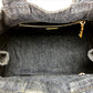 PRADA Handbag B1877B denim denim blue Canapa Women Used Authentic