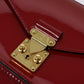 LOUIS VUITTON Vernis Monceau BB Two Way Hand Bag Rose Andian