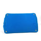 PRADA Tote Bag canvas blue Canapa logo Women Used Authentic