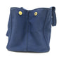 PRADA Handbag 1BG642 canvas blue Canapa